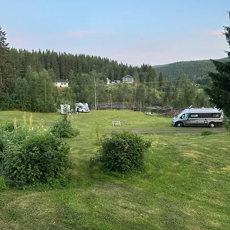 Turifoss Tent Pitch キャンプ場 Meråker